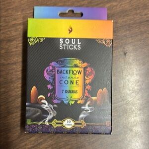 Seven Chakras Backflow Cone Incense